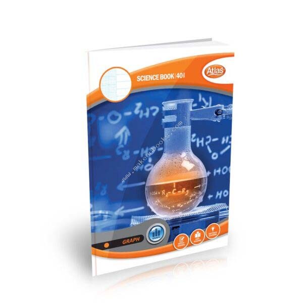 SCIENCE BOOK - 40PGS GRAPH ATLAS
