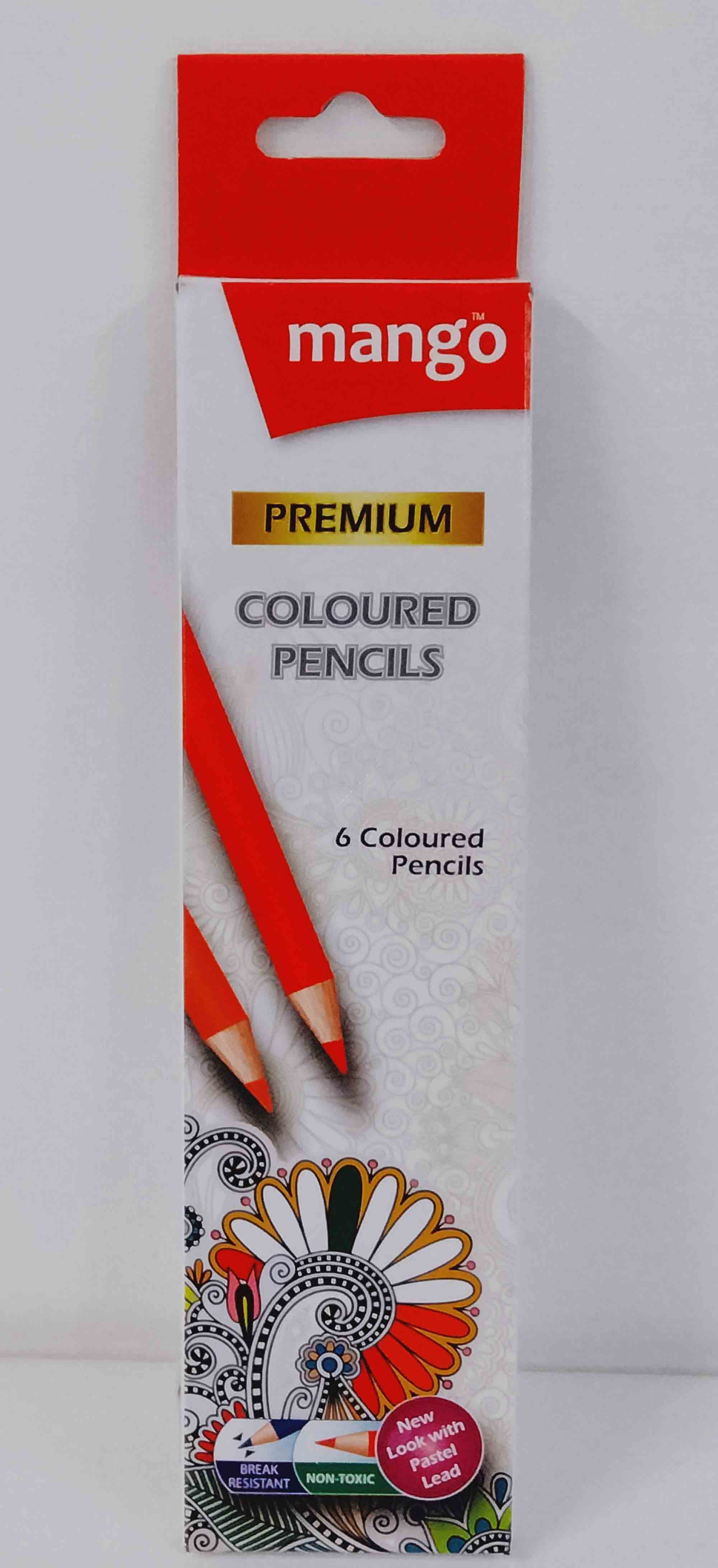 MANGO - COLOR PENCILS 6 COLOR