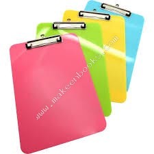 CLIP BOARD - PLASTIC A4 1