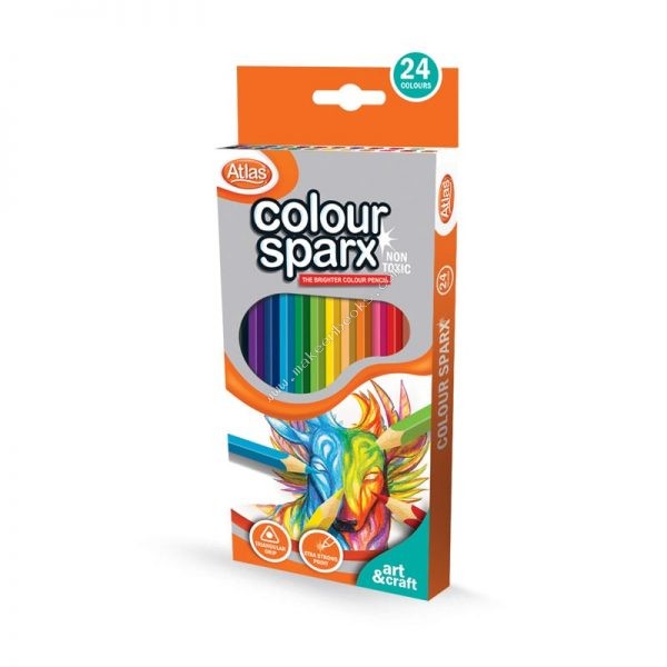 COLOUR PENCIL - ATLAS SPARX 24 COLOUR - 008005264