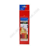 COLOUR PENCIL - FABER CASTELL 6 COL