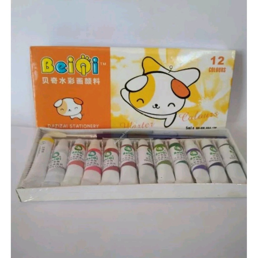WATER COLOUR - BEIQI 12 COL