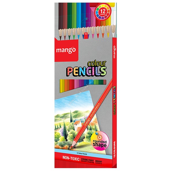 MANGO - COLOR PENCILS 12 COLOR