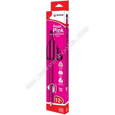 RATHNA HB PENCIL ROSE PINK12 PCS