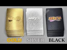 NARUTO CARD GOLD/BLACK