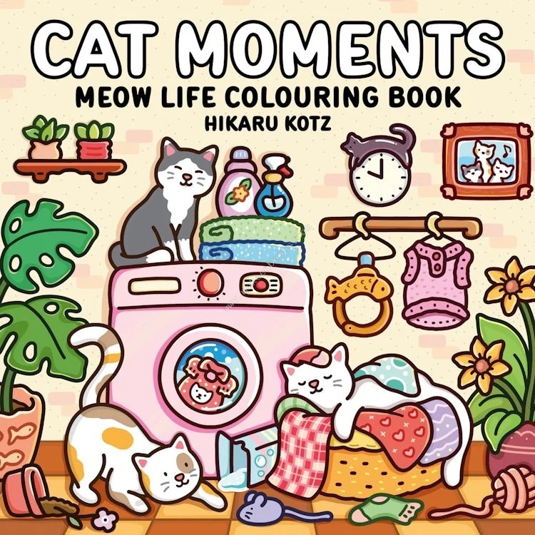 Cat Moments: Meow Life Colouring Book for All Ages - 9780008812362 Books Deal and Book promotions in Sri Lanka