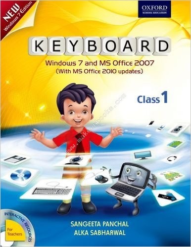 KEYBOARD WINDOWS 7 - CLASS 1 -  Sangeetha Panchal - 9780198081463