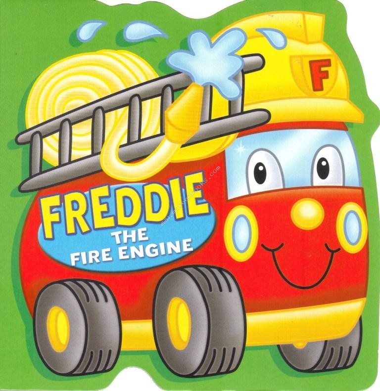 TRANSPORT SHAPED - FREDDIE THE FIRE ENGINE - 9780709716167