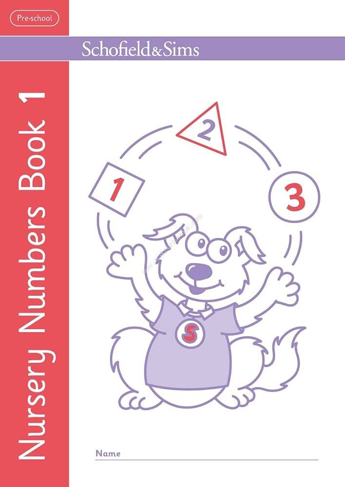 Nursery number book 1 - Schofield & Sims - 9780721718064