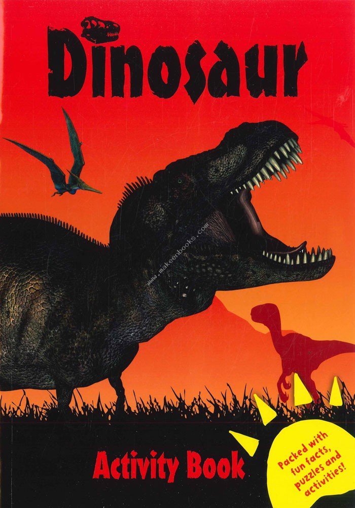 DINOSAUR ACTIVITY BOOK - RED - N/A - 9780857264671