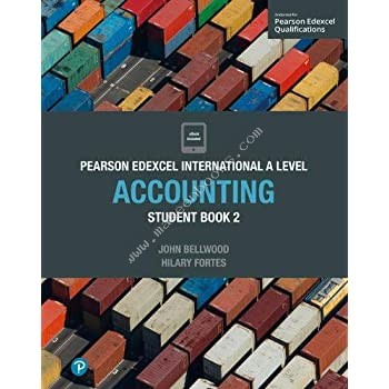 Pearson Edexcel IAL Accounting - Student Book 2