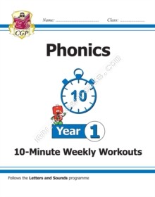 New KS1 English 10-Minute Weekly Workouts: Phonics - Year 1