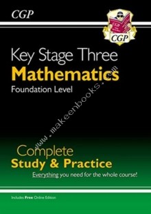 New KS3 Maths Complete Study & Practice - Foundation (with Online Edition)