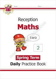 reception maths daily practice book:spring term