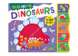 TOUCH AND FEEL WITH SOUNDS - DINOSAUR - 9781835090350 Books Deal and Book promotions in Sri Lanka