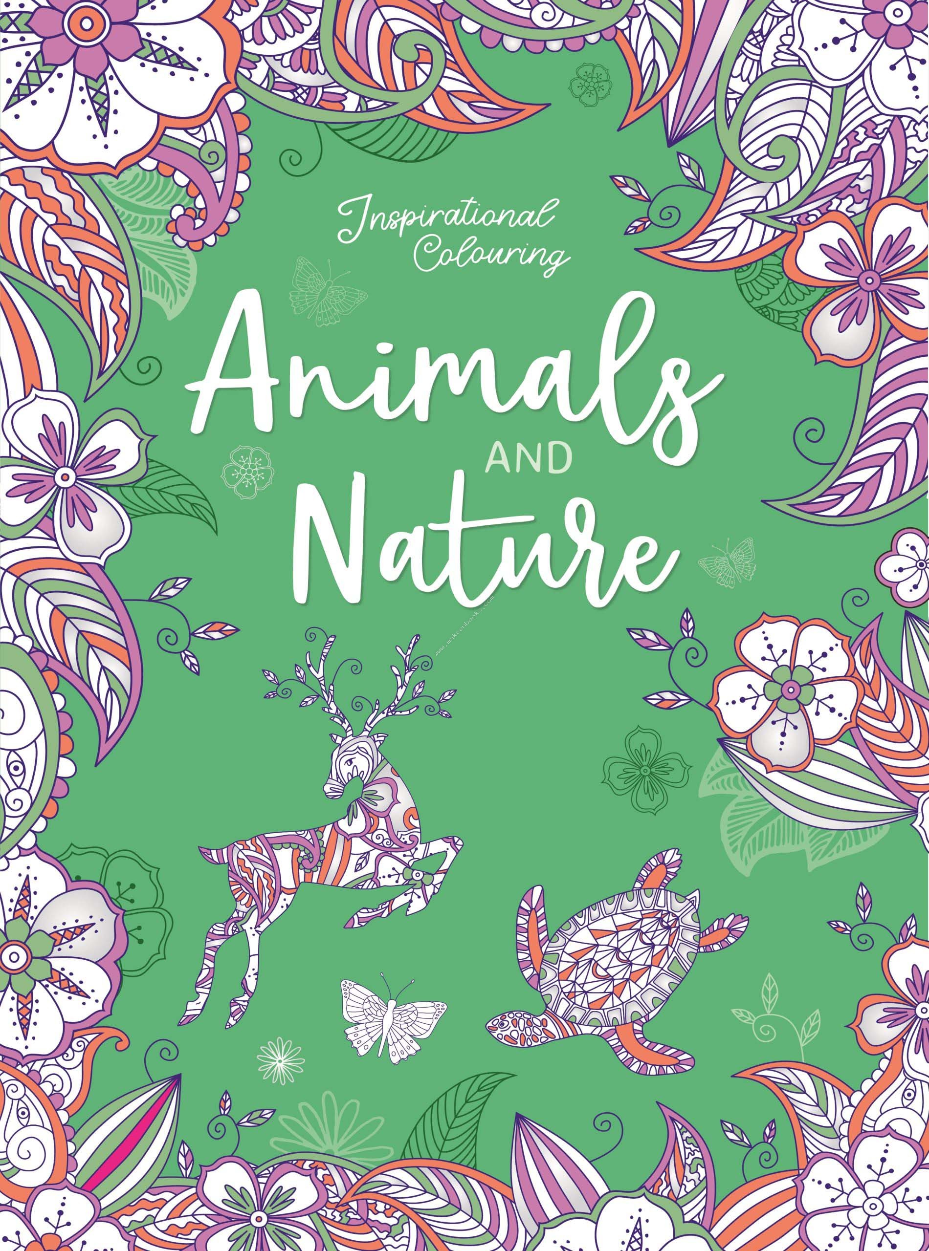 INSPIRATIONAL COLOURING: ANIMALS AND NATURE