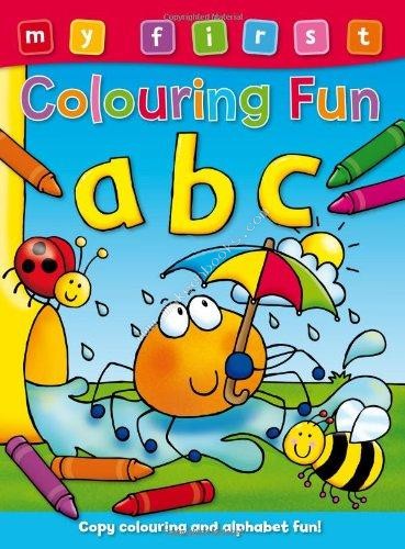 MY FIRST COLOURING FUN - ABC -  Anna Award - 9781841358901