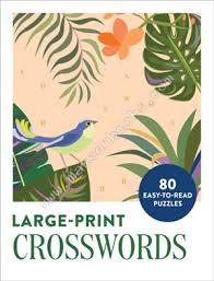 LARGE-PRINT CROSSWORDS