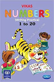 VIKAS NUMBERS WRITING PRACTICE 1 TO 20