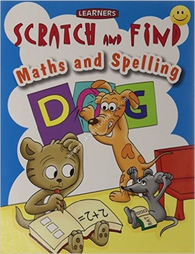 SCRATCH & FIND - MATHS & SPELLING - BLUE - N/A - 9788171819553