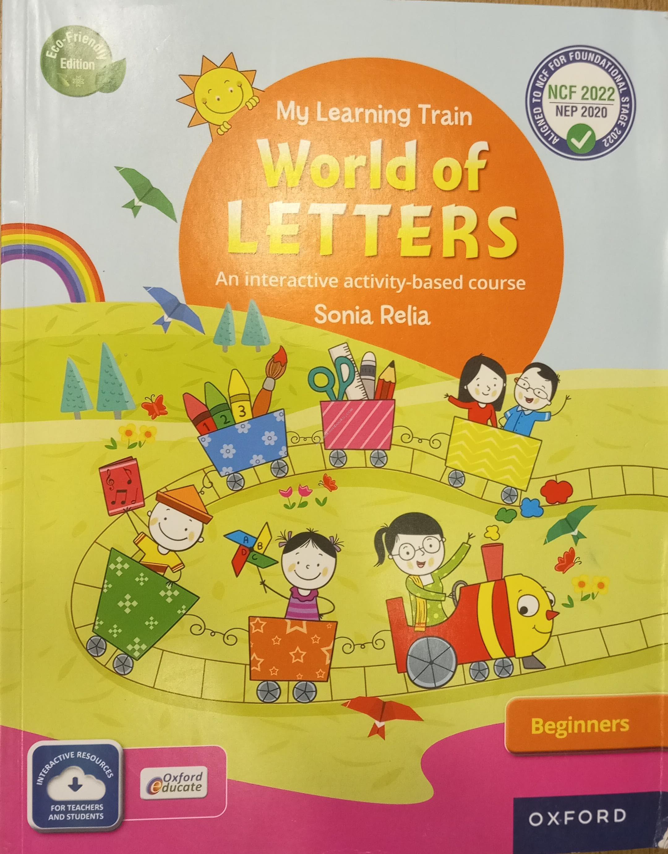 MY LEARNING TRAIN WORLD OF LETTERS BEGINNERS