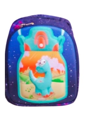 PRE SCHOOL BAG - DINO DARK BLUE - MKN0000000230 Books Deal and Book promotions in Sri Lanka