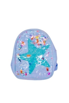 FANCY BAG - GLITTER STAR BLUE - MKN0000000264 Books Deal and Book promotions in Sri Lanka
