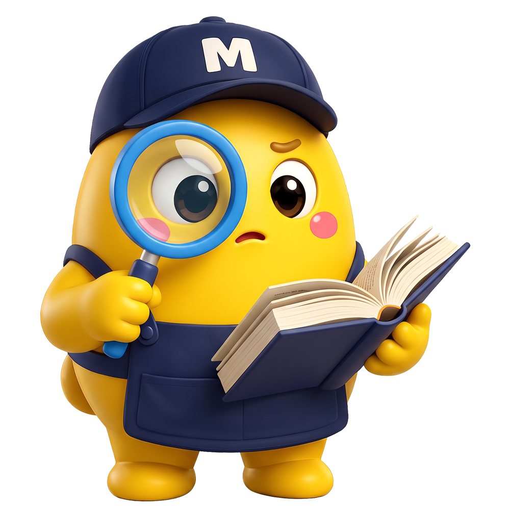 Makeen Books mascot