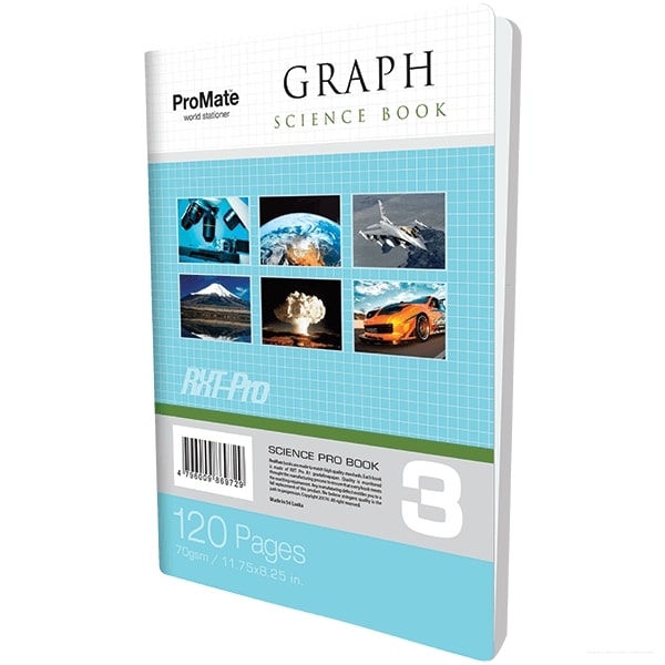 SCIENCE BOOK - 120 PGS GRAPH PRO - 008000173
