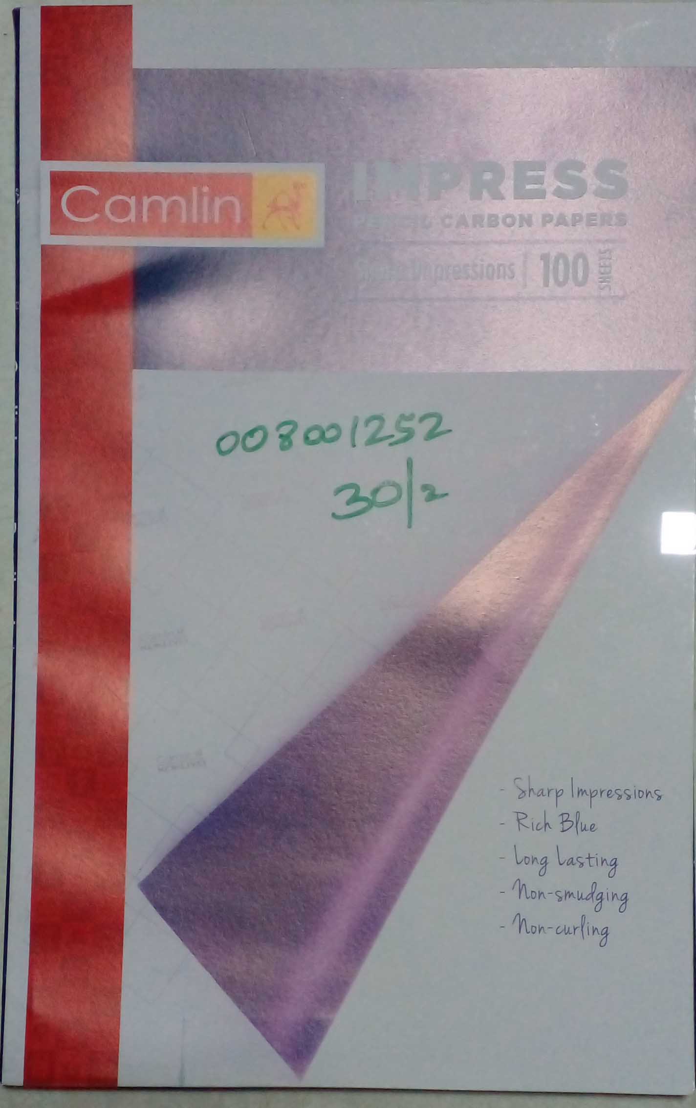 CARBON PAPER - SINGLE SIDE - 008001252