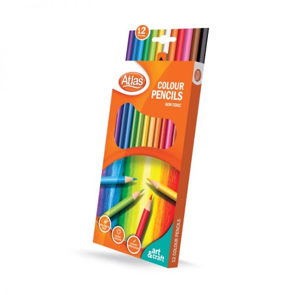 PENCIL - ATLAS 12 COLOURS - 008001277