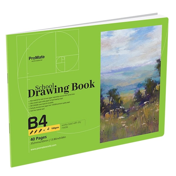 DRAWING BOOK - 40PGS B4 PRO - 008001364
