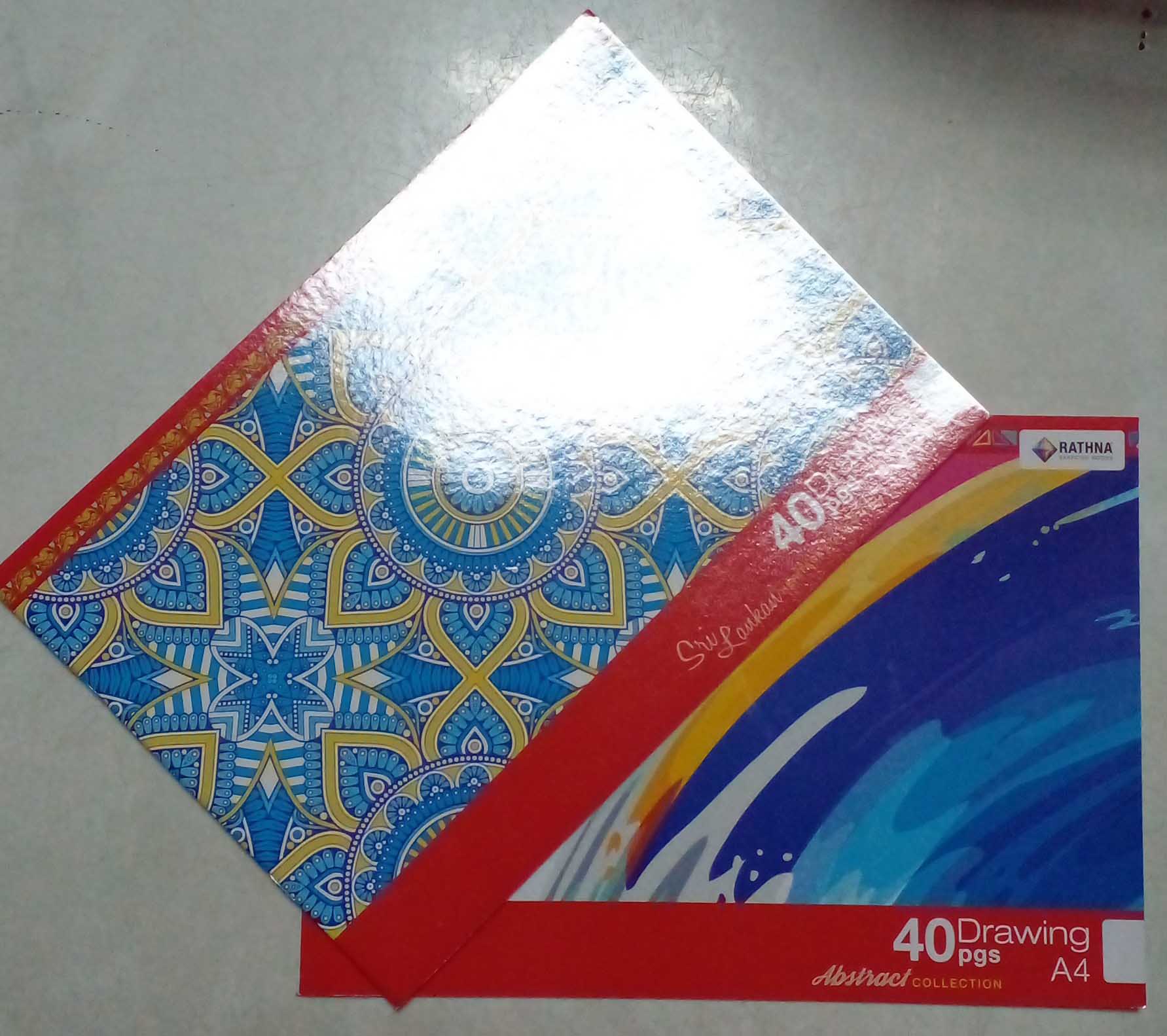 DRAWING BOOK - 40 PGS A4 RATHNA - 008001409