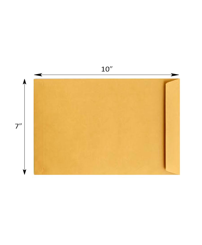 ENVELOPE - GOLDEN YELLOW 10 X 7 - 008001538