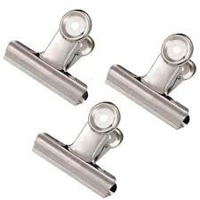 CLIPS - BULDOG CLIP 1 INCH (STEEL) - 008001765