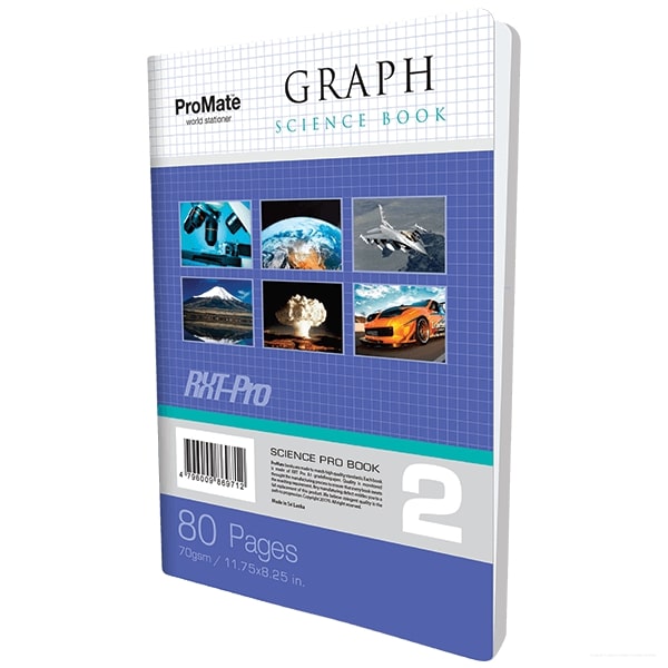 SCIENCE BOOK - 80 PGS GRAPH PRO - 008002383 Books Deal and Book promotions in Sri Lanka