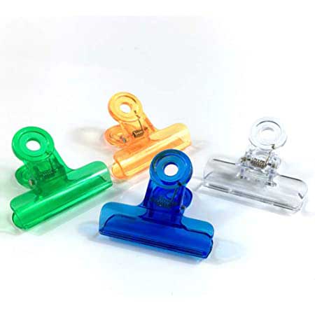 CLIPS - BULDOG CLIP 1 INCH (PLASTIC) - 008003732