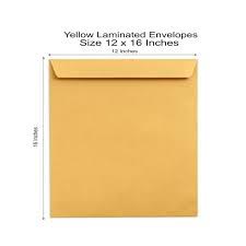 ENVELOPE - GOLDEN YELLOW 16 X 12 - 008003757