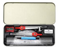 INSTRUMENT BOX - MATHEMATICAL SETS FABER CASTELL - 008003773
