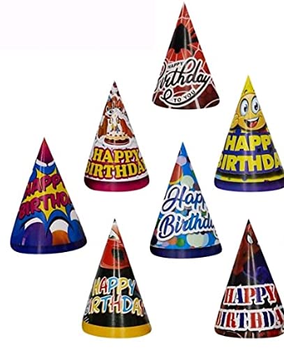 CONE HATS 10S PACK ASSORTED - 008004062