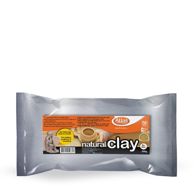 CLAY - NATURAL CLAY 500G - 008004064