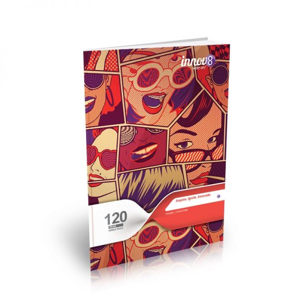 CR - INNOV8 BOOK CR (=) RULE 120PGS- 48 - 008004379