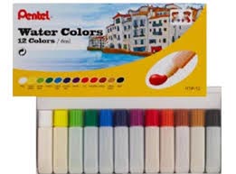 TUBE WATER COLOURS - 12COLOURS - 008005423