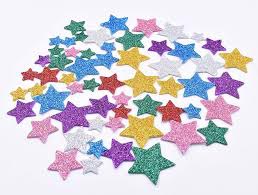 FOAM CRAFT - FOAM STAR STICKERS - 008006693