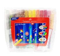 OIL PASTEL - JUMBO OIL PASTEL SET OF 25 SNUG FABER CASTELL - 008007046