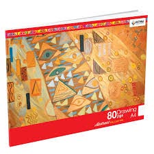 DRAWING BOOK - 80 PGS A4 RATHNA - 008007952
