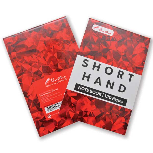 NOTE BOOK - SHORT HAND 120PGS (S) - 008008013