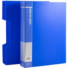 FILES - CLEAR BOOKS A4 80 - WITH PP CASE - 008008703