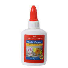 WHITE GLUE IN 40ML BOTTLE WITH DISPENSER          - N/A - 3