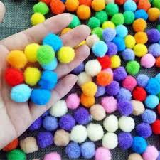 Packet of pop poms - 008011796